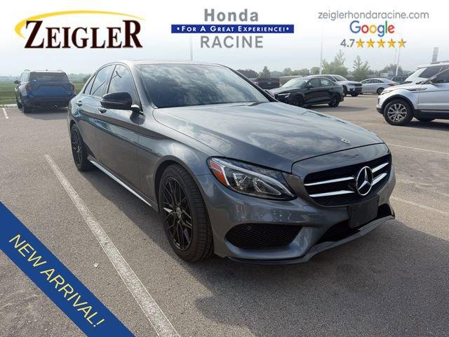 used 2018 Mercedes-Benz C-Class car, priced at $17,194