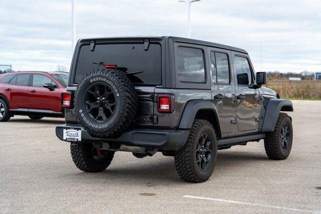 used 2021 Jeep Wrangler car, priced at $26,394