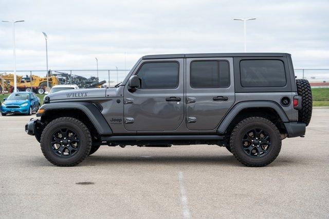 used 2021 Jeep Wrangler car, priced at $26,394