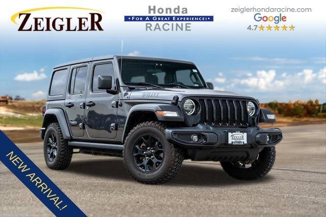 used 2021 Jeep Wrangler car, priced at $26,394