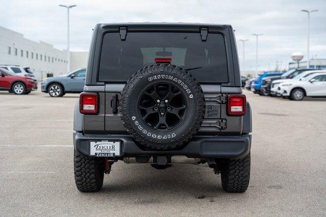 used 2021 Jeep Wrangler car, priced at $26,394