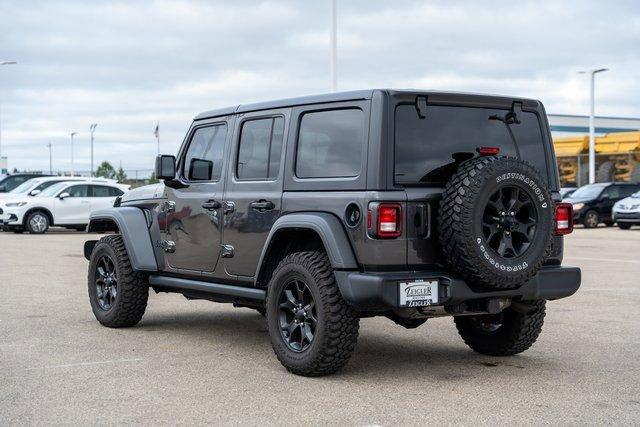 used 2021 Jeep Wrangler car, priced at $26,394