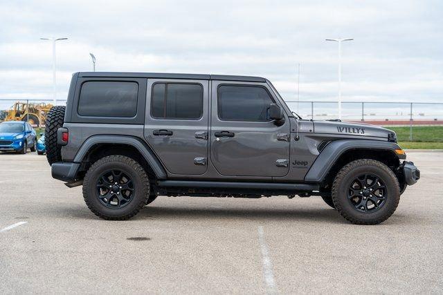 used 2021 Jeep Wrangler car, priced at $26,394