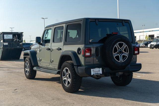 used 2020 Jeep Wrangler Unlimited car, priced at $20,197