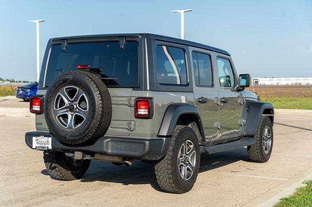 used 2020 Jeep Wrangler Unlimited car, priced at $20,197