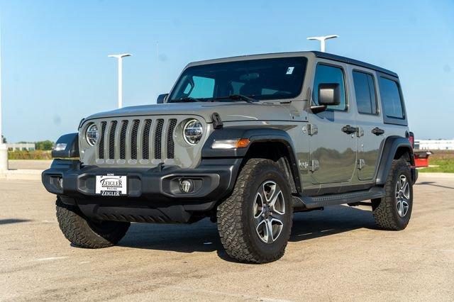 used 2020 Jeep Wrangler Unlimited car, priced at $20,197