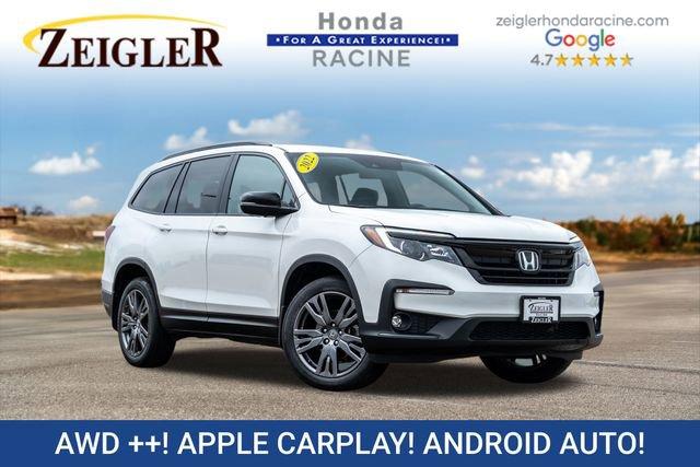 used 2022 Honda Pilot car, priced at $31,224