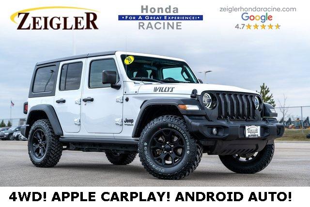 used 2020 Jeep Wrangler Unlimited car, priced at $28,994