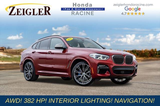 used 2021 BMW X4 car, priced at $41,694