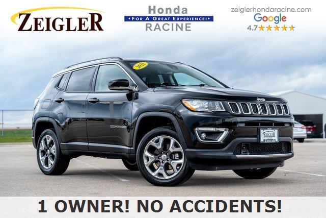 used 2021 Jeep Compass car, priced at $21,994