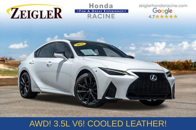used 2021 Lexus IS 350 car, priced at $39,595