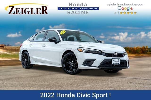 used 2022 Honda Civic car, priced at $23,294