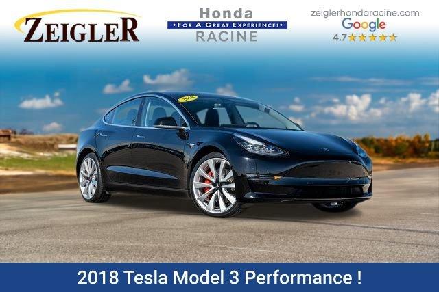 used 2018 Tesla Model 3 car, priced at $23,654