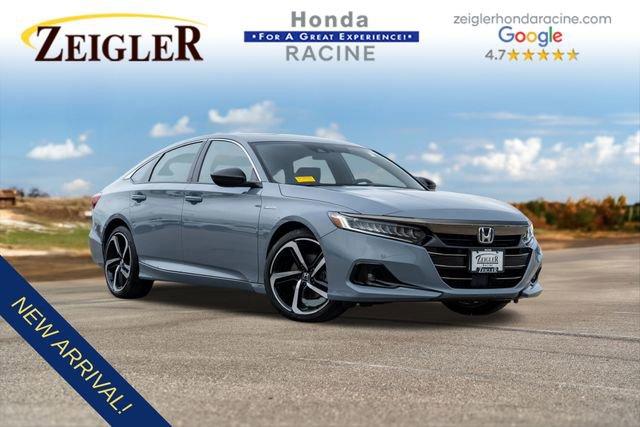 used 2022 Honda Accord Hybrid car, priced at $27,594