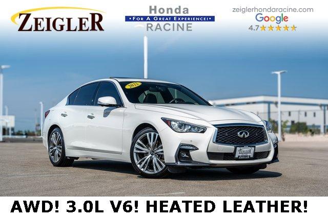 used 2022 INFINITI Q50 car, priced at $32,594