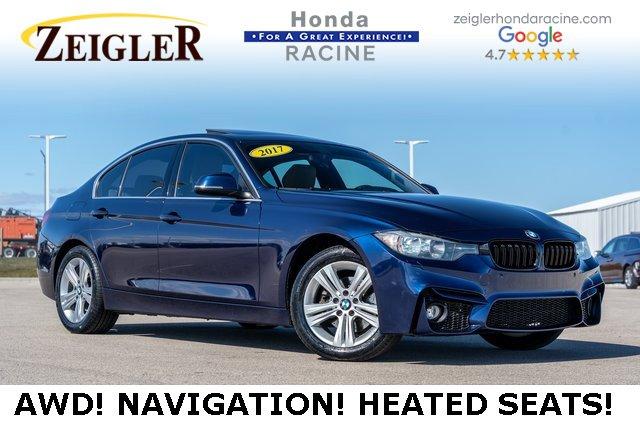used 2017 BMW 330 car, priced at $17,594