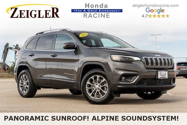 used 2021 Jeep Cherokee car, priced at $21,294