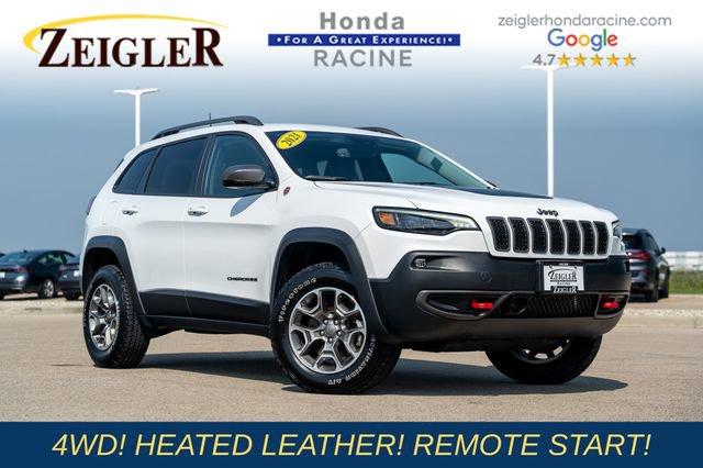 used 2021 Jeep Cherokee car, priced at $24,194