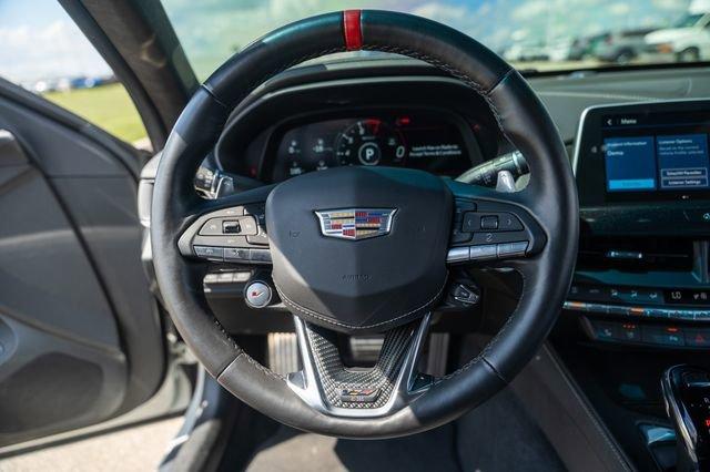 used 2023 Cadillac CT4-V car, priced at $55,494