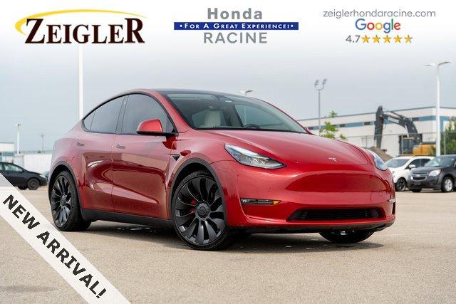 used 2022 Tesla Model Y car, priced at $33,594