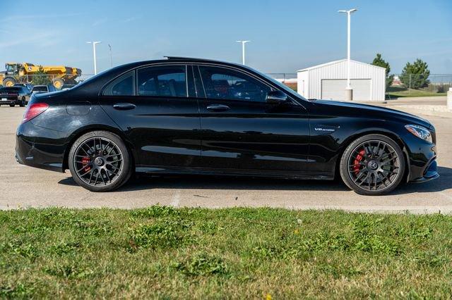 used 2018 Mercedes-Benz AMG C 63 car, priced at $49,994