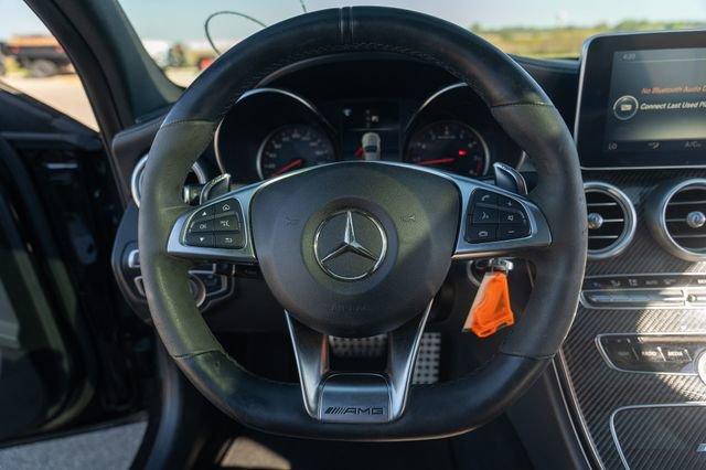 used 2018 Mercedes-Benz AMG C 63 car, priced at $49,994