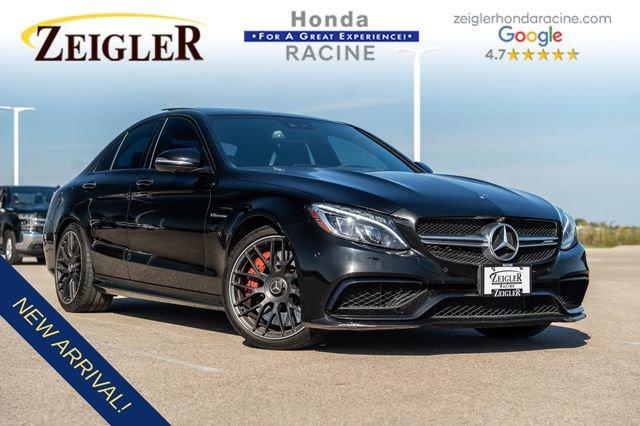 used 2018 Mercedes-Benz AMG C 63 car, priced at $49,994