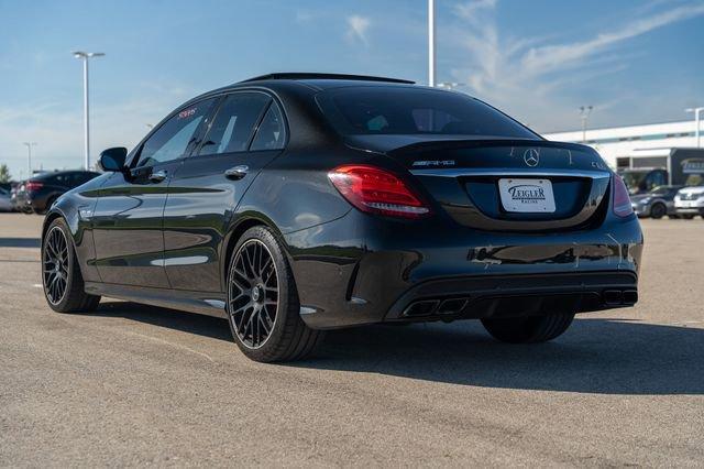 used 2018 Mercedes-Benz AMG C 63 car, priced at $49,994