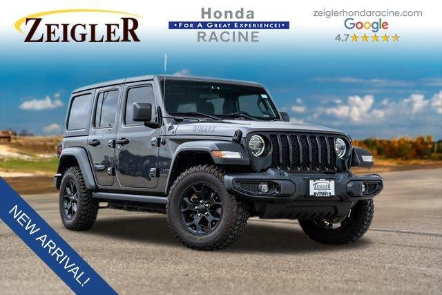 used 2021 Jeep Wrangler car, priced at $29,594