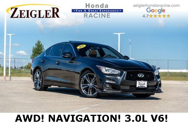 used 2021 INFINITI Q50 car, priced at $28,394