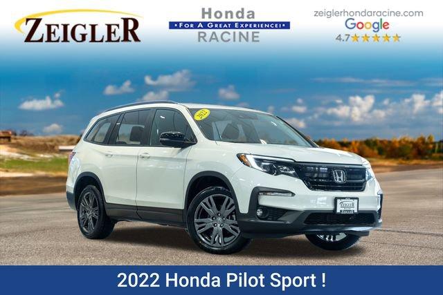 used 2022 Honda Pilot car, priced at $28,394