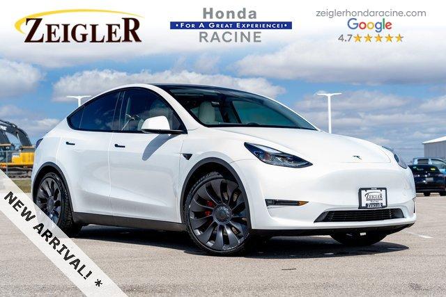 used 2021 Tesla Model Y car, priced at $31,994