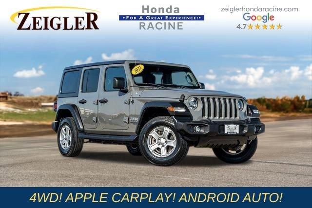 used 2021 Jeep Wrangler car, priced at $26,994