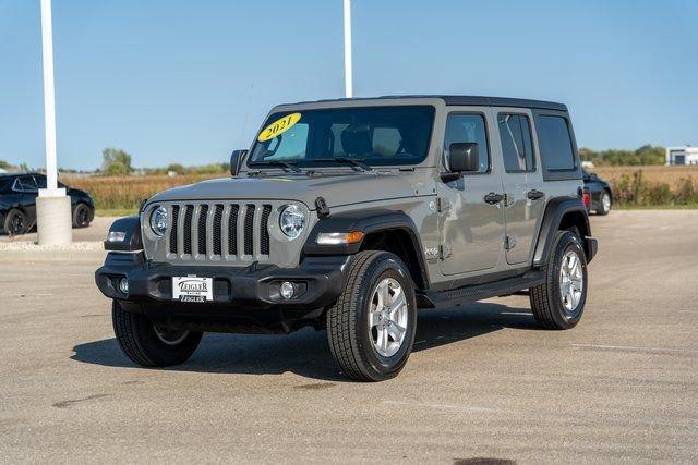 used 2021 Jeep Wrangler car, priced at $26,994