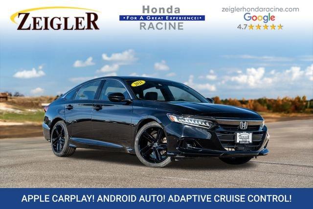 used 2021 Honda Accord car, priced at $24,594