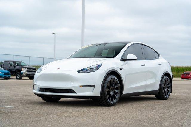 used 2021 Tesla Model Y car, priced at $29,494