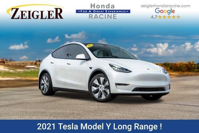 used 2021 Tesla Model Y car, priced at $27,997