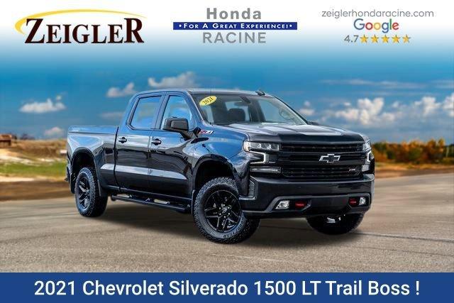 used 2021 Chevrolet Silverado 1500 car, priced at $39,794