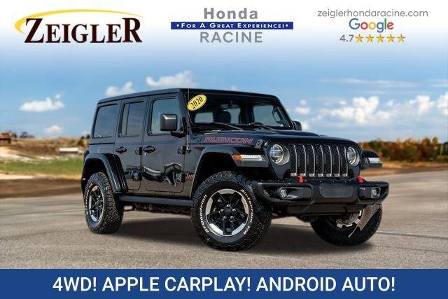 used 2020 Jeep Wrangler Unlimited car, priced at $31,994