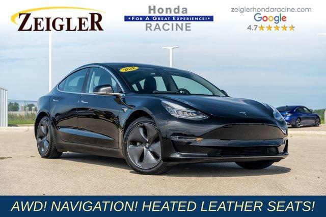 used 2020 Tesla Model 3 car, priced at $20,995