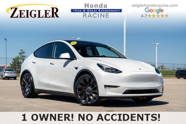 used 2021 Tesla Model Y car, priced at $34,594