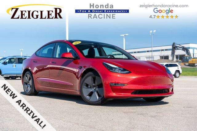used 2021 Tesla Model 3 car, priced at $28,894