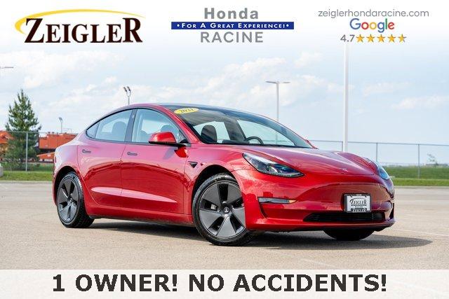 used 2021 Tesla Model 3 car, priced at $28,594