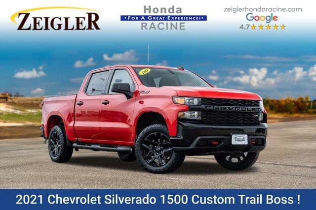 used 2021 Chevrolet Silverado 1500 car, priced at $34,194