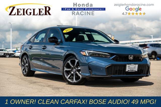 used 2025 Honda Civic Hybrid car, priced at $30,145