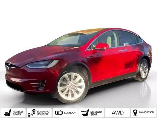 used 2018 Tesla Model X car, priced at $32,989