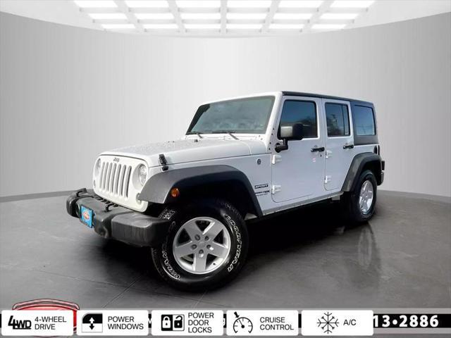 used 2018 Jeep Wrangler JK Unlimited car, priced at $24,990