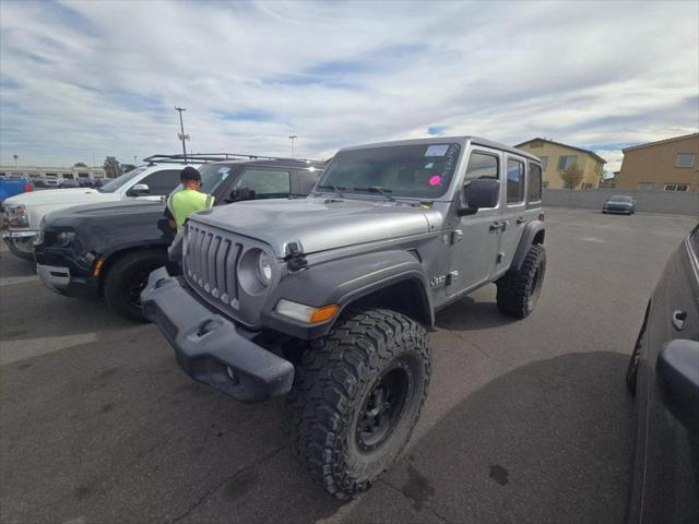 used 2020 Jeep Wrangler Unlimited car, priced at $26,989