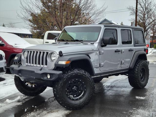 used 2020 Jeep Wrangler Unlimited car, priced at $26,653