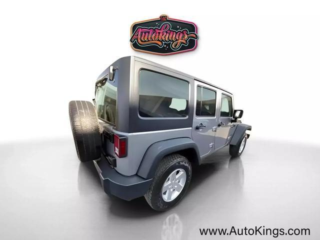 used 2018 Jeep Wrangler JK Unlimited car, priced at $21,500